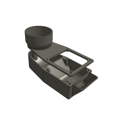 Smoke Extractor Shoe & Air Deflector for CNC/Laser Spindle (Digital Only)